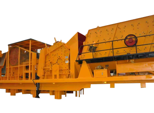 Tire Mobile Crusher Plant