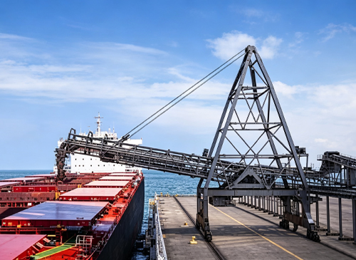 Rail-Mounted Shiploader